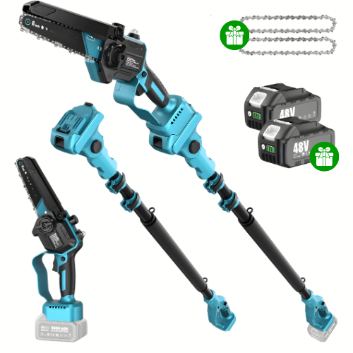 Teleskop-Kettensäge